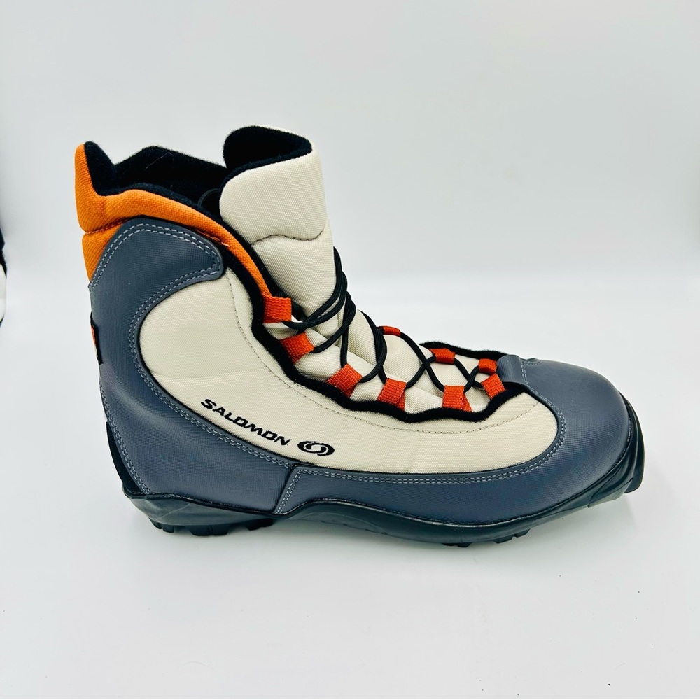 Salomon X Adventure 4 Nordic Cross Country Skiing Boots Gray Men Size 8.5 - Picture 3 of 11